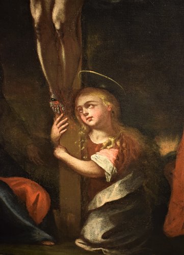 "Crocifissione" con le 3 Marie,  Maddalena e S. Giovanni 